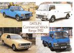 DATSUN COMMERCIAL VEHICLES,  1982, Ophalen of Verzenden, Zo goed als nieuw, Nissan
