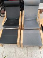 Ikea ligstoelen, Tuin en Terras, Gebruikt, Hout, Ophalen