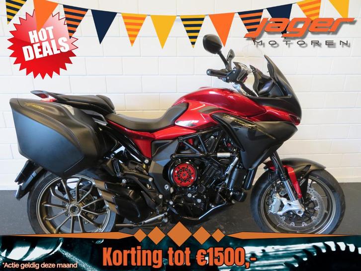 MV Agusta TURISMO VELOCE 800 KOFFERS PERFECT! (bj 2018), Motoren, Motoren | MV Agusta, Bedrijf, Overig