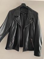 MS mode bikerjasje imitatie leer zwart mt 44, Kleding | Dames, Jasjes, Kostuums en Pakken, Ophalen, Zo goed als nieuw, Maat 42/44 (L)