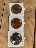 3x maple leaf, Verzenden, Zilver