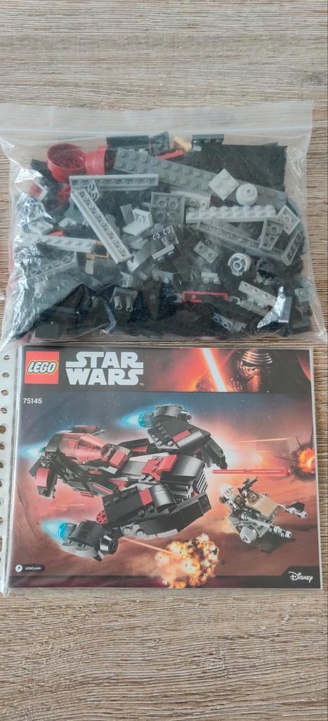 75145 - Eclipse Fighter, Kinderen en Baby's, Speelgoed | Duplo en Lego, Zo goed als nieuw, Lego, Complete set, Ophalen of Verzenden