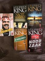 Stephan King boeken 5 stuks à €5 per stuk, Ophalen of Verzenden, Zo goed als nieuw, Stephen King