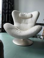 Natuzzi draaistoel, Huis en Inrichting, Gebruikt, Minder dan 75 cm, Italiaans luxe meubel, Ophalen of Verzenden