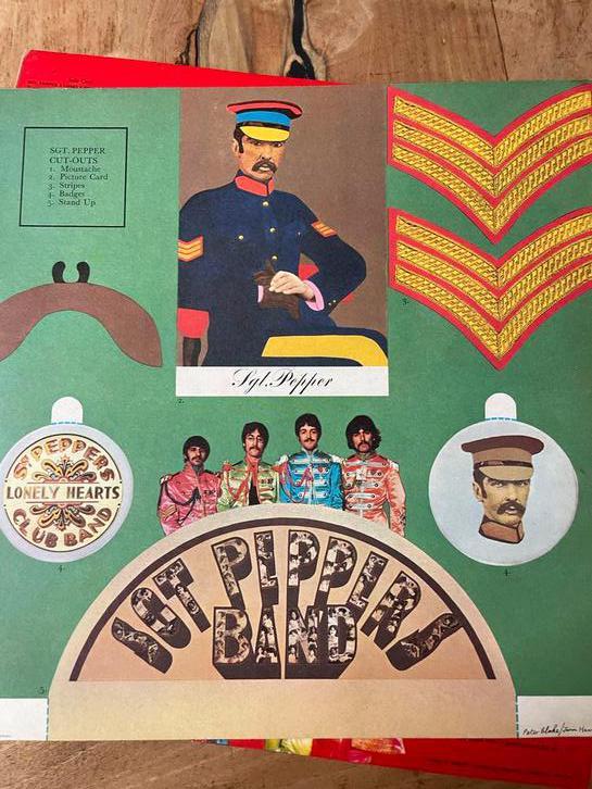 The Beatles - Sgt. Pepper's Lonely Hearts Club Band LP, Cd's en Dvd's, Vinyl | Pop, Gebruikt, 1960 tot 1980, Ophalen of Verzenden