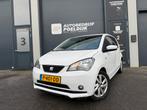 Seat Mii 1.0 44KW AUT 2013 Wit 5 Deurs Airco, Auto's, Stof, Zwart, 4 stoelen, Mii