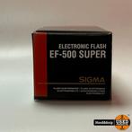 Sigma Electronic Flash EF-500 Super, Zo goed als nieuw