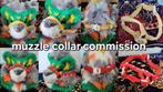 Fursuit muzzle collar commission, Verzenden, Nieuw