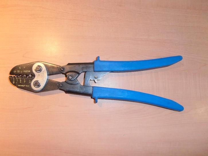 Zgan KLAUKE K25 kabelschoen perstang / krimptang 0,5t/m16mm2, Doe-het-zelf en Verbouw, Gereedschap | Handgereedschap, Zo goed als nieuw