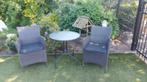 Wicker tuinset/balkonset, Ophalen, Gebruikt, Wicker