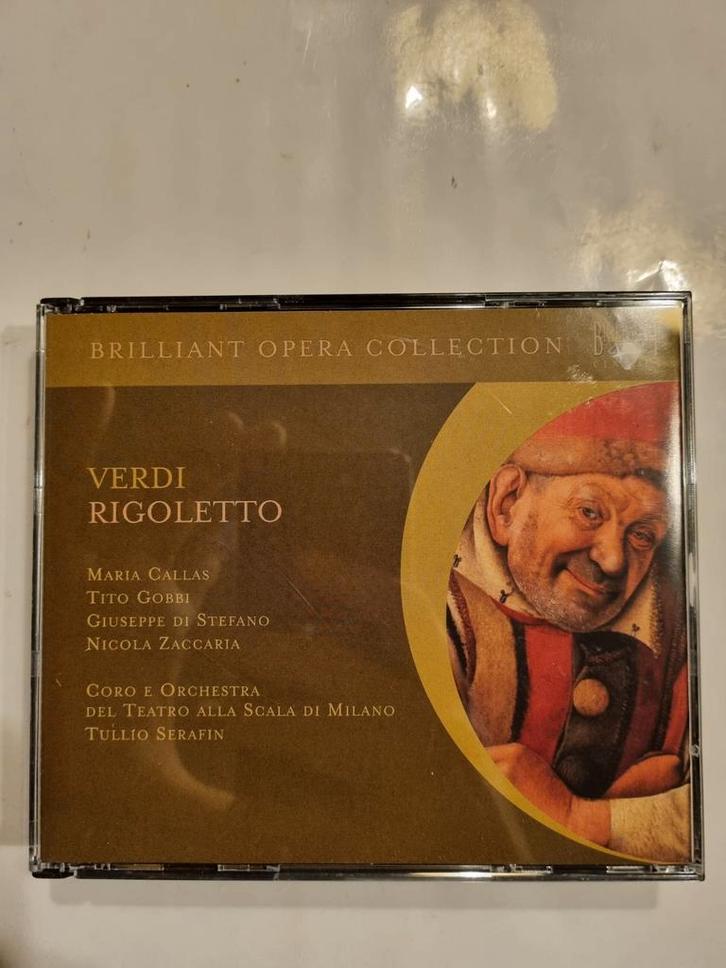 Verdi/Callas/Gobbi - Rigoletto. 2cd. 1986, Cd's en Dvd's, Cd's | Klassiek, Gebruikt, Modernisme tot heden, Ophalen of Verzenden