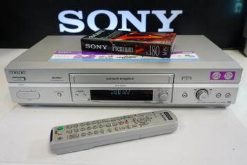 Sony SLV-SE840 HiFi Stereo Videorecorder + VHS + Afstandsbed beschikbaar voor biedingen