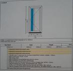 Voordeur kunststof voordeurkozijn maat  2015 mm x 1035 mm, Doe-het-zelf en Verbouw, Kozijnen en Schuifpuien, Kunststof, Deurkozijn