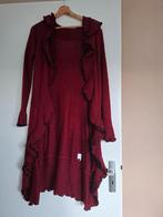 Gebreid vest, Ophalen of Verzenden, Gedragen, Maat 46/48 (XL) of groter, Rood