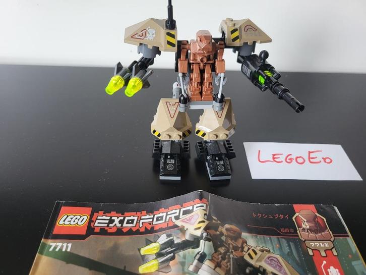 Lego 7711 - Sentry - Exo-Force, Kinderen en Baby's, Speelgoed | Duplo en Lego, Zo goed als nieuw, Lego, Complete set, Ophalen of Verzenden