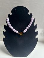 Kralen ketting, Sieraden, Tassen en Uiterlijk, Kettingen, Met hanger, Kunststof, Paars, Nieuw