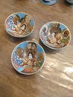 Drie Antieke Japanse Kommetjes sake' kopjes, Ophalen of Verzenden