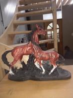 beeld met 2 paarden, Ophalen