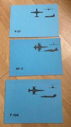 Boekjes F-104 en NF-5 en F-27, Ophalen of Verzenden