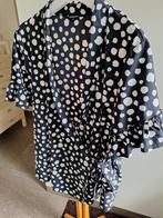 TOP BLOUSE JASJE, NU 12,50, Excellent donkerblauw mt 46, Verzenden, Zo goed als nieuw, Maat 46/48 (XL) of groter, Blauw