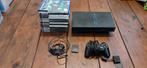 Playstation 2 met games, Spelcomputers en Games, Spelcomputers | Sony PlayStation 2, Met games, Zwart, Ophalen of Verzenden, Zo goed als nieuw