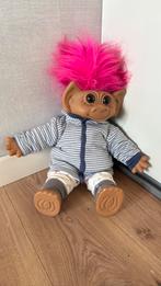 Vintage grote troll knuffel, Ophalen of Verzenden, Zo goed als nieuw