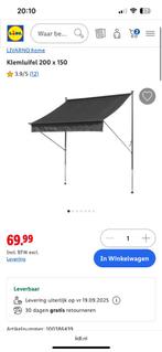 Klemluifel van de Lidl, Tuin en Terras, Ophalen, Nieuw, Minder dan 250 cm, Knikarmscherm