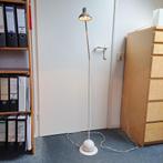 Vloerlamp of leeslamp, halogeen, merk Happy Light, kleur wit, 100 tot 150 cm, Gebruikt, Metaal, Ophalen