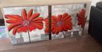 MOET NU WEG mooie bloem schilderij 77x80, Ophalen