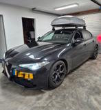 Thule dakdragers Alfa Romeo Giulia + Mont Blanc dakkoffer, Ophalen, Gebruikt