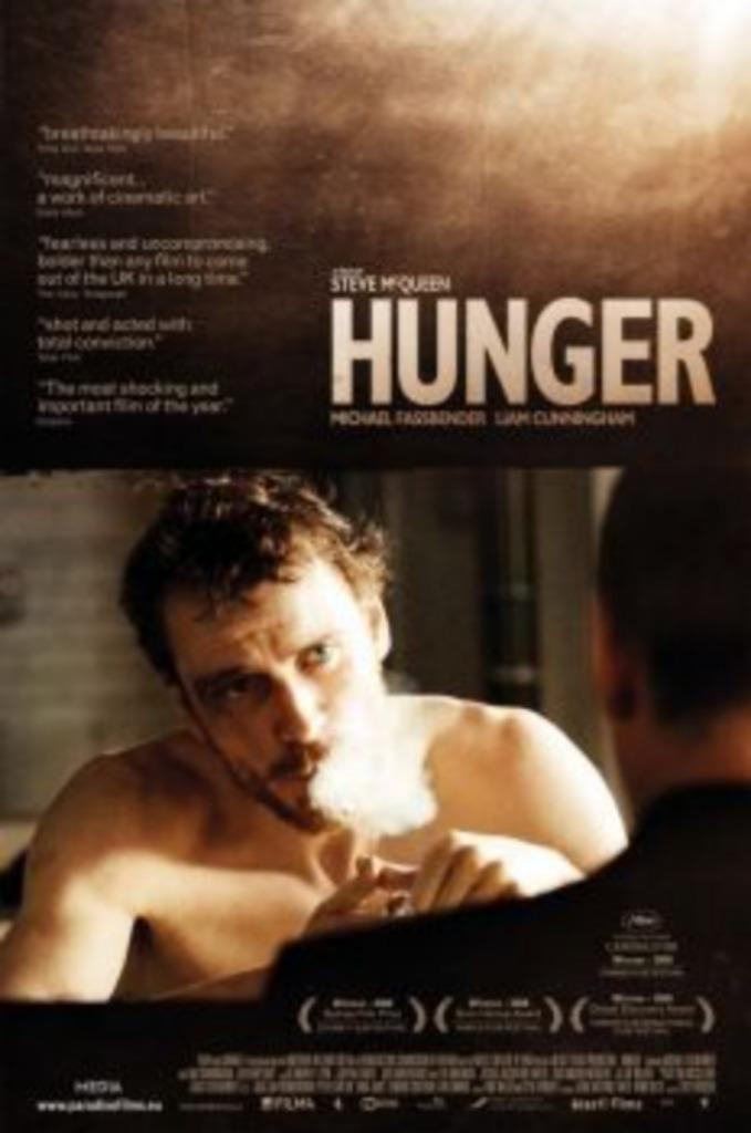 HUNGER      filmposter., Verzamelen, Posters, Zo goed als nieuw, Film en Tv, A1 t/m A3, Overige vormen, Verzenden