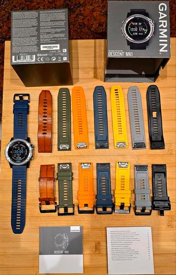 Garmin Descent Mk1 Duikcomputer - Complete Set beschikbaar voor biedingen