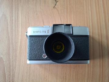 Olympus -  PEN S incl. zonnekap en geel filter beschikbaar voor biedingen