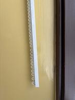 Gordijnrails 4 stuks, wit uit metaal, Ophalen, 100 tot 250 mm, Overige typen