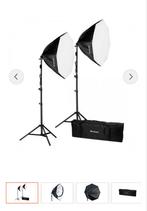 Bresser Daglichtset Octabox 85w, Audio, Tv en Foto, Fotografie | Fotostudio en Toebehoren, Ophalen, Zo goed als nieuw, Lamp of Flitsset