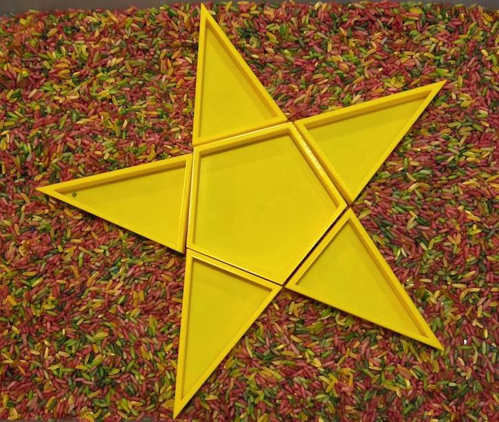 Vulvormen Ster puzzel, Kinderen en Baby's, Speelgoed | Educatief en Creatief, Nieuw, Verzenden