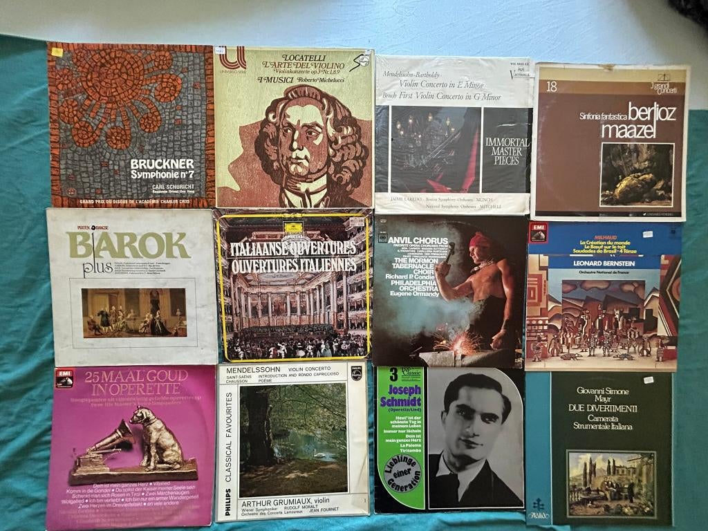 157 LP's Klassiek/Opera/Operette (ook per stuk te koop), Ophalen of Verzenden, Gebruikt, 12 inch, Klassiek