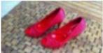 Sjeike dames schoenen rood strass steentjes mt 40., Emilia shoes, Ophalen of Verzenden, Schoenen met hoge hakken, Zo goed als nieuw