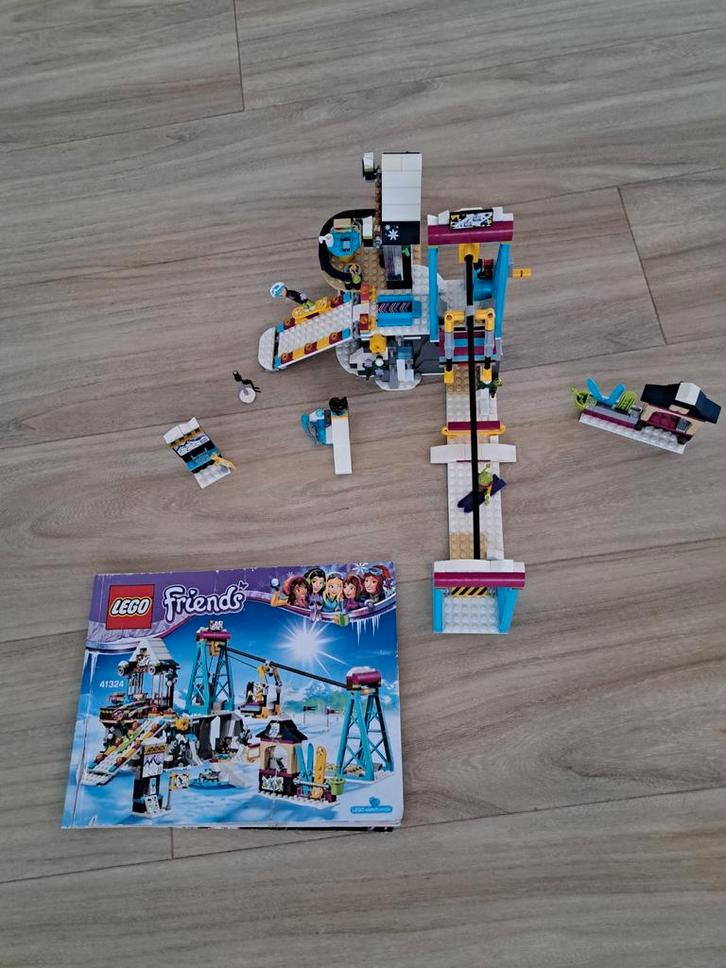 Lego Friends Wintersport Skilift, Kinderen en Baby's, Speelgoed | Duplo en Lego, Zo goed als nieuw, Lego, Complete set, Ophalen