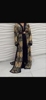 Marokkaanse Jurk met Gouden Details, Kleding | Dames, Zwart, Maat 42/44 (L), Ophalen of Verzenden, Zo goed als nieuw
