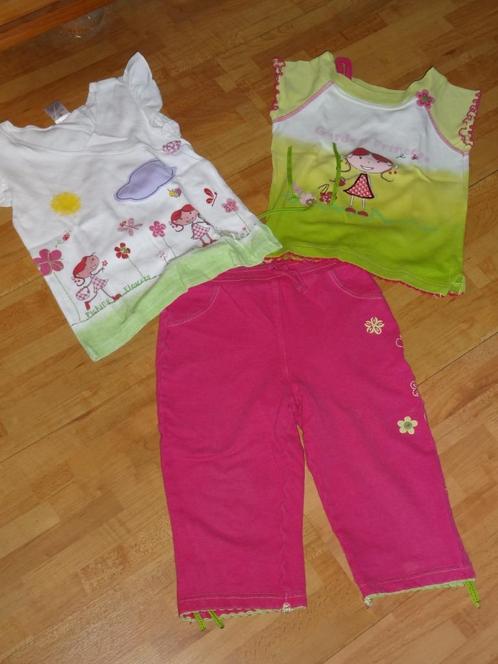 mooi 3-delig zomersetje van C&A mt 122 (3), Kinderen en Baby's, Kinderkleding | Maat 122, Zo goed als nieuw, Meisje, Setje, Ophalen of Verzenden