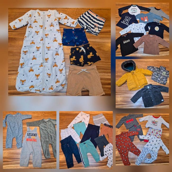 Groot herfst/winter jongens kledingpakket, Maat 62/68, Kinderen en Baby's, Babykleding | Maat 62, Zo goed als nieuw, Jongetje