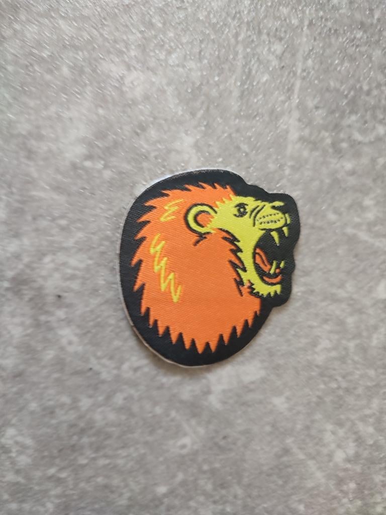 Gratis oranje patch leeuw, Verzamelen, Supermarktacties, Albert Heijn, Ophalen of Verzenden