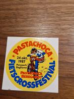 226 Pastachoca Fiets Cross Festival Sticker 1987, Ophalen of Verzenden, Gebruikt, Sport