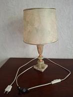 Bijzondere vintage schemerlamp met marmeren voet, Ophalen