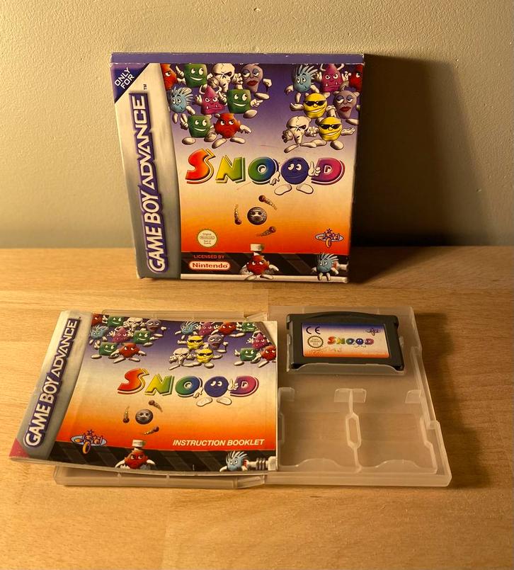 Nintendo Gameboy advance: Snood, Spelcomputers en Games, Games | Nintendo Game Boy, Zo goed als nieuw, 1 speler, Vanaf 3 jaar