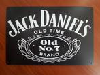 Jack Daniels 20x30 cm Reclamebord, Verzenden, Nieuw, Reclamebord
