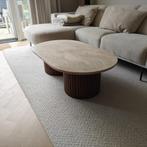 Salontafel Travertin – 120x70x40, Huis en Inrichting, Ophalen, 100 tot 150 cm, 50 tot 100 cm, Zo goed als nieuw