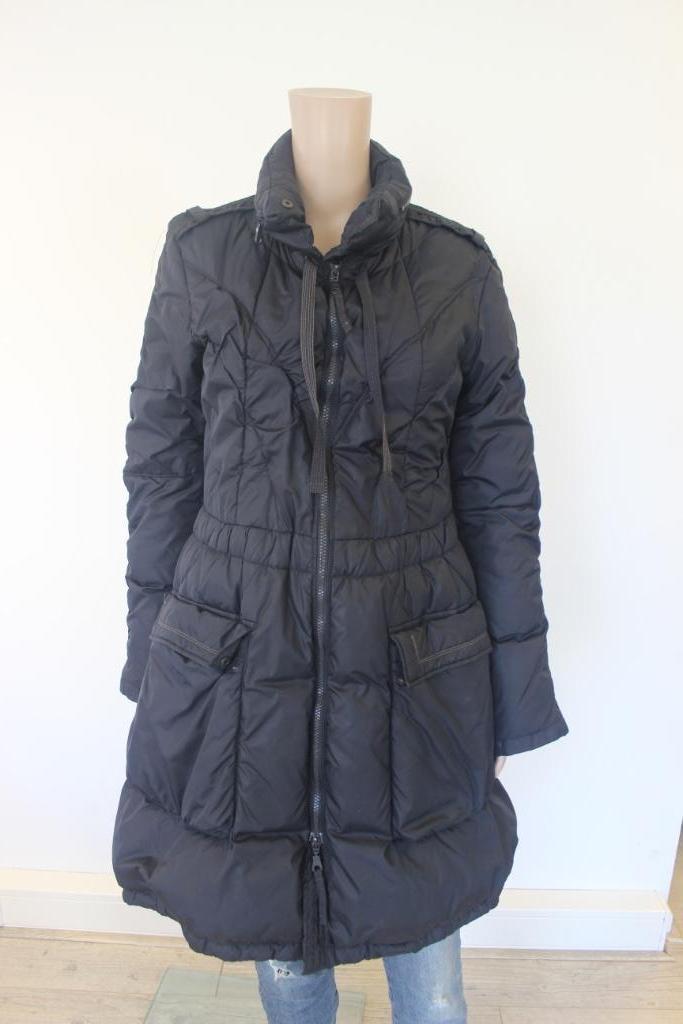 Girbaud zwarte winterjas maat 36/38, Kleding | Dames, Jassen | Winter, Zo goed als nieuw, Maat 36 (S), Zwart, Ophalen of Verzenden