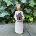 Willow tree beeld vrouw met huis, Ophalen of Verzenden, Zo goed als nieuw, Mens